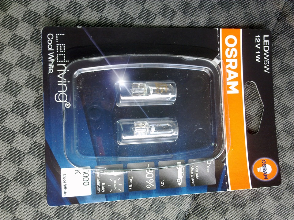 Габарити LED Osram 2