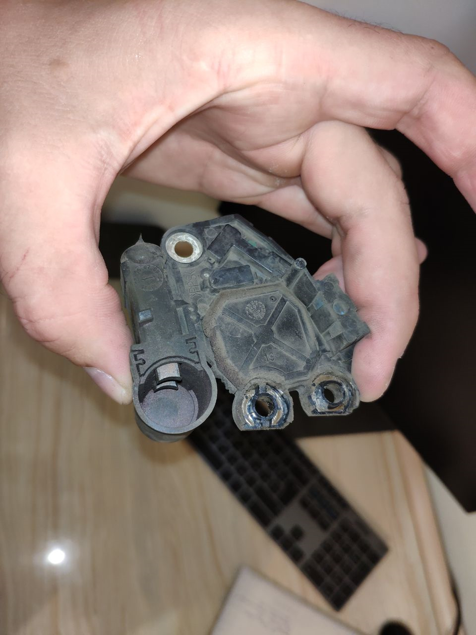 Ремонт генератора Valeo 110A TG11C055 4