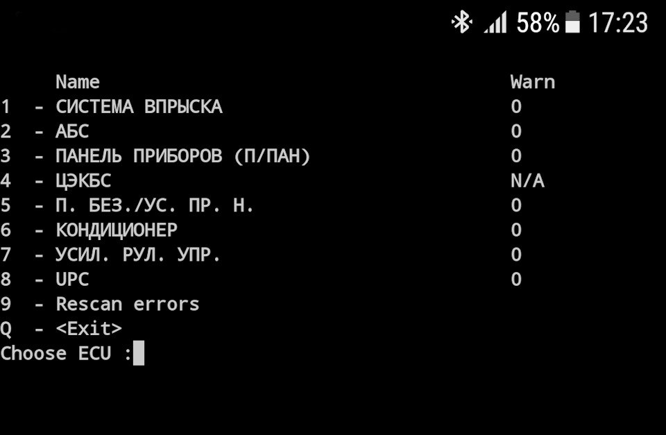 Діагностика за допомогою ELM 327 v1.5 та PyRen 4