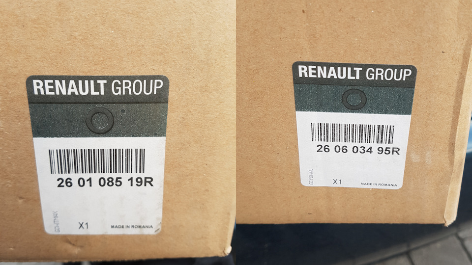 Нові оригінальні рестайлінгові фари Renault 3