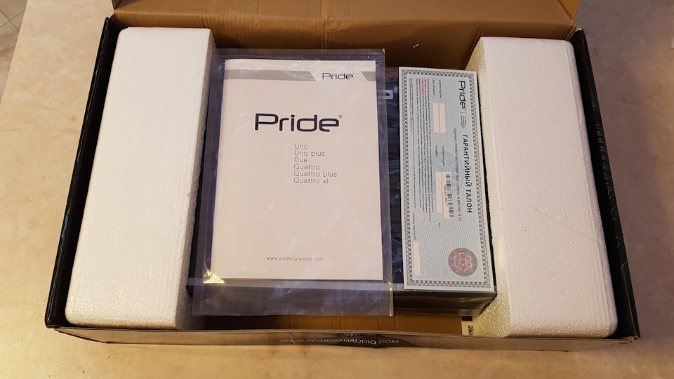 Підсилювач Pride Quattro Plus 4