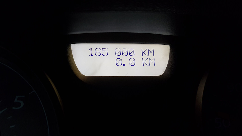 Заміна датчика заднього ходу, планове ТО 165 000 5