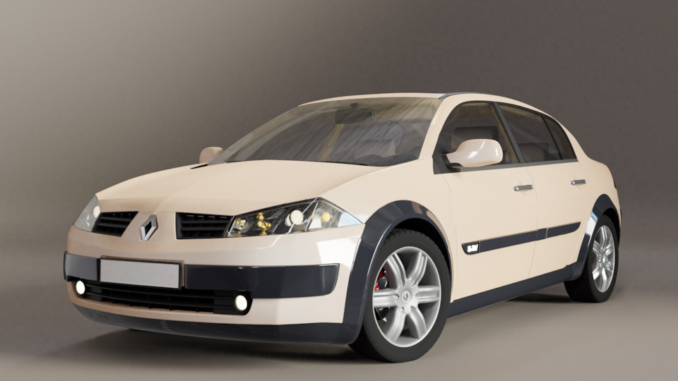 Варіації на тему стайлінгу Megane 2 5
