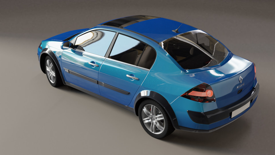 Варіації на тему стайлінгу Megane 2 4