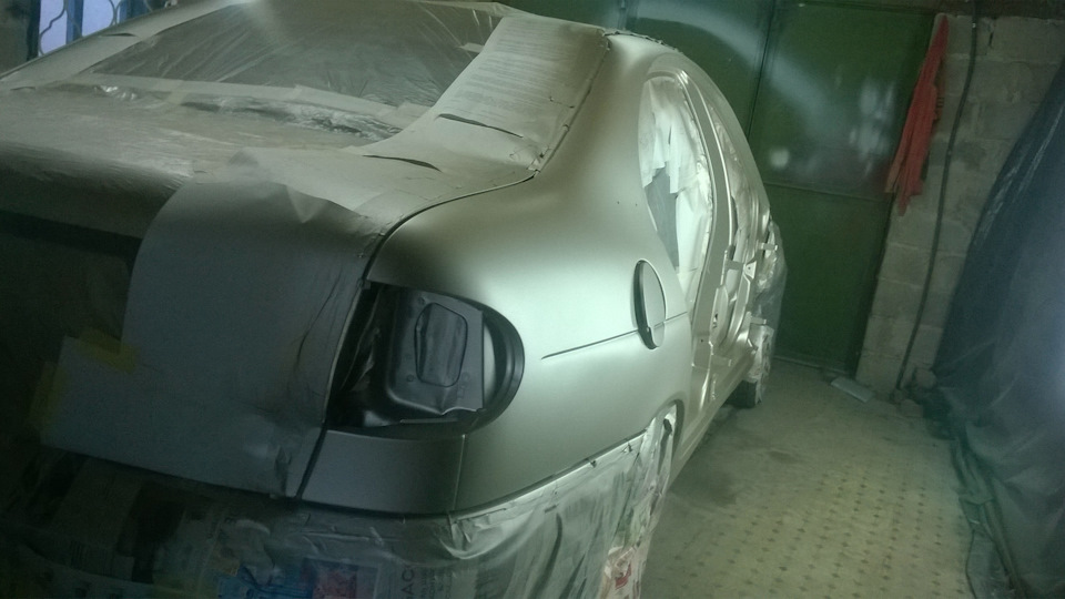 Самостійне фарбування авто в гаражі ч.2 5
