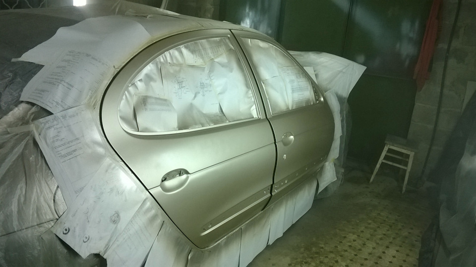 Самостійне фарбування авто в гаражі ч.3 4