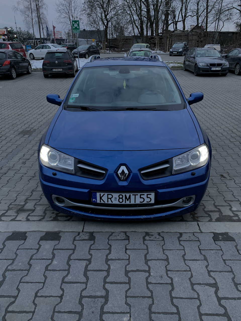 Дхо в поворот Megane 2 1