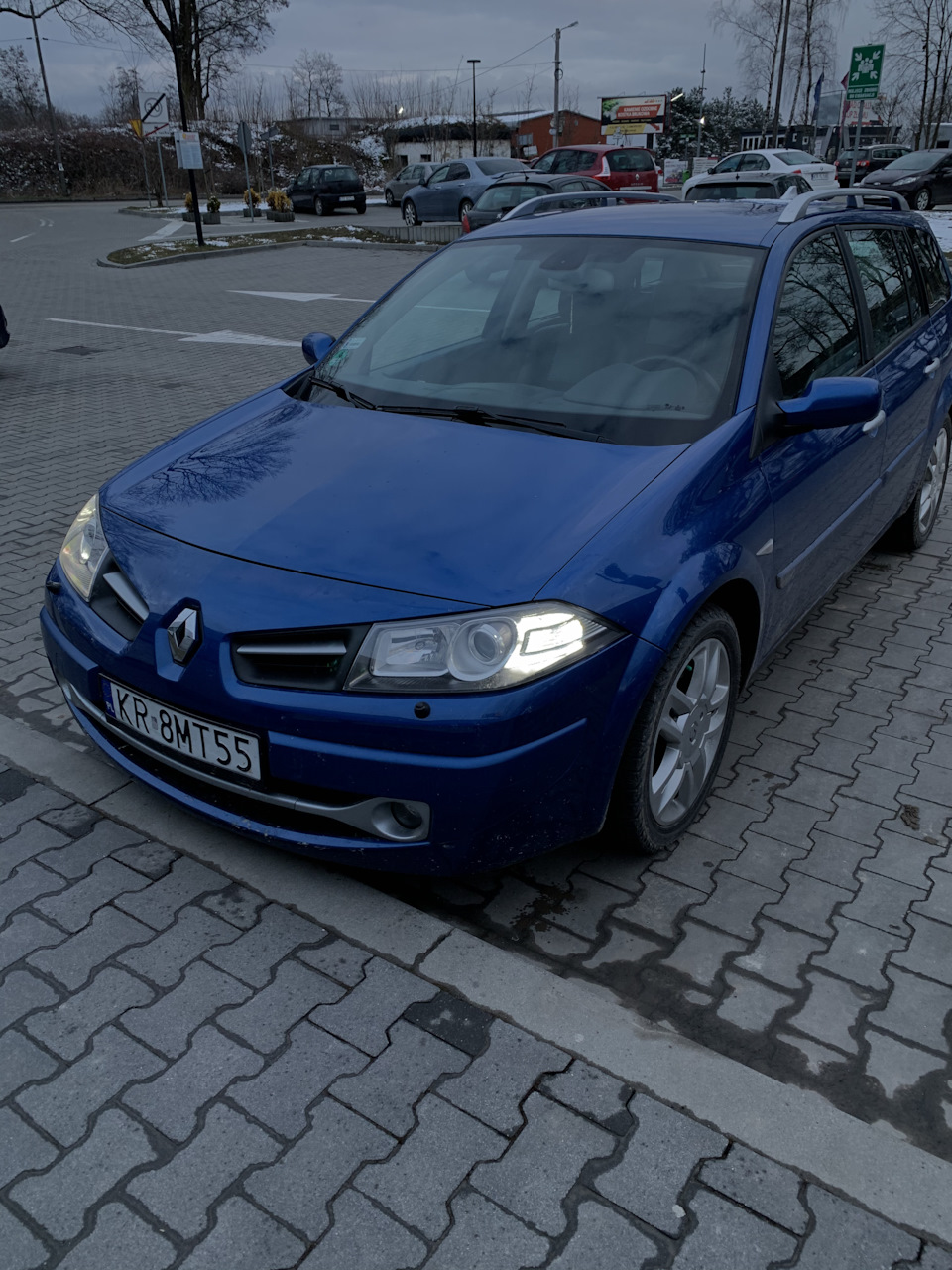 Дхо в поворот Megane 2 2