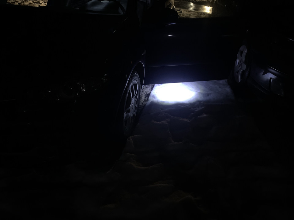 Підсвічування ніг Megane 2 5
