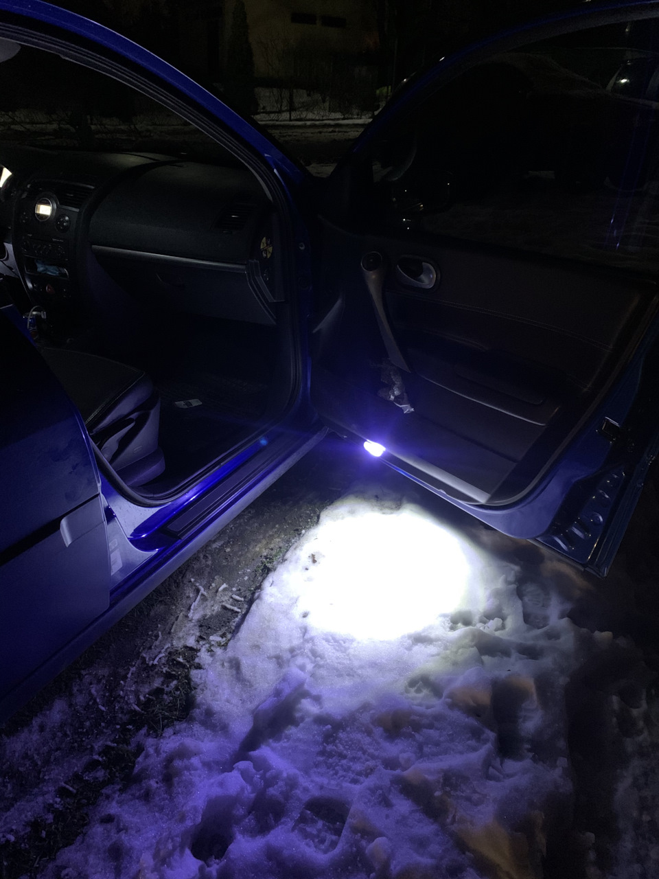Підсвічування ніг Megane 2 2