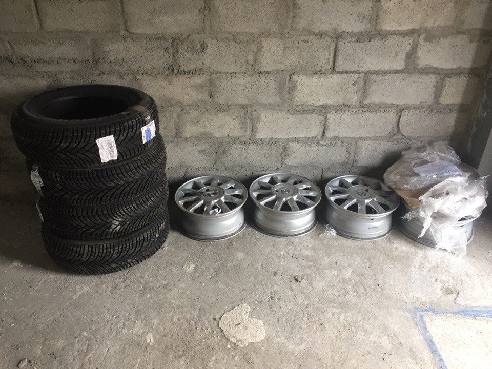 BF Goodrich G-force Winter 2 205/65 r15, Диски Renault Kimono R15 1