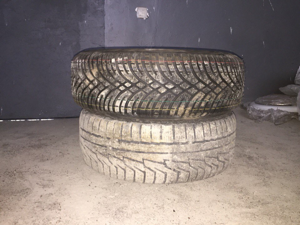 Проба пера. BF Goodrich G-force Winter 2 205/65 r15, Renault Kimono R15 2