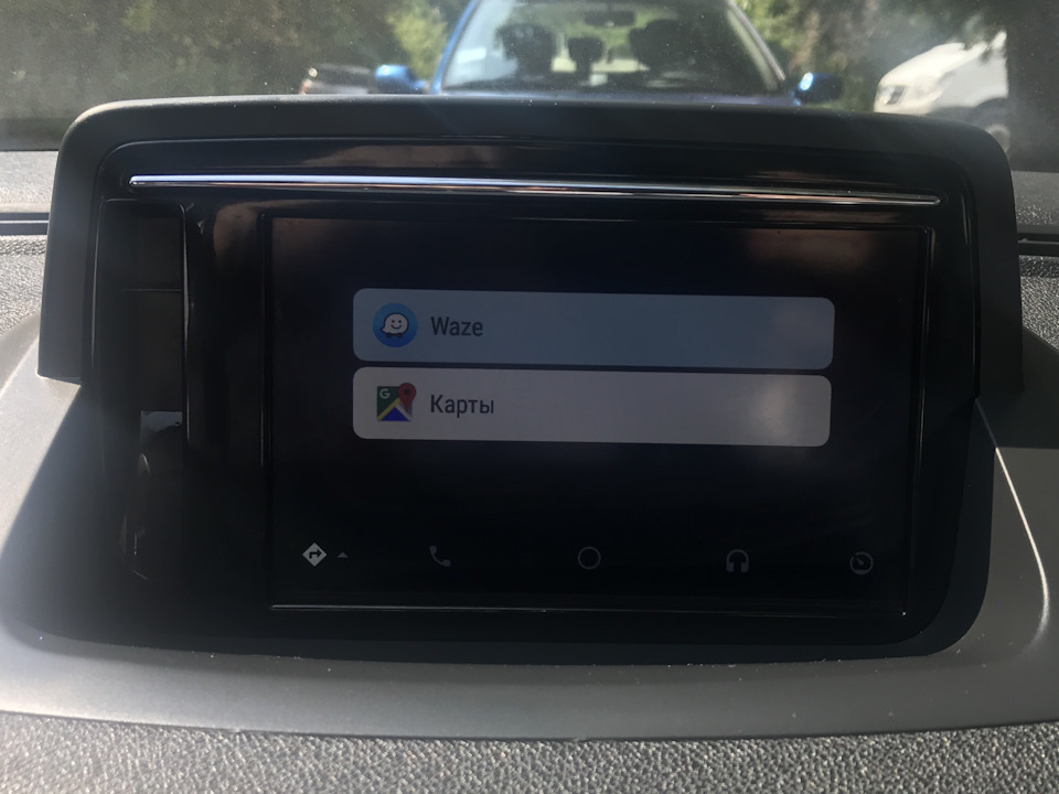 Android Auto оселився в моєму megane. 1