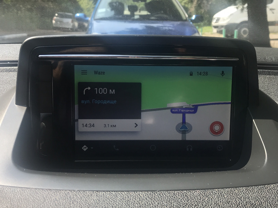Android Auto оселився в моєму megane. 2