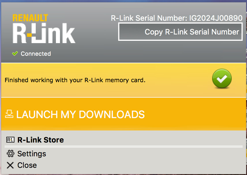 Оновлення прошивки R-Link 11.329 4