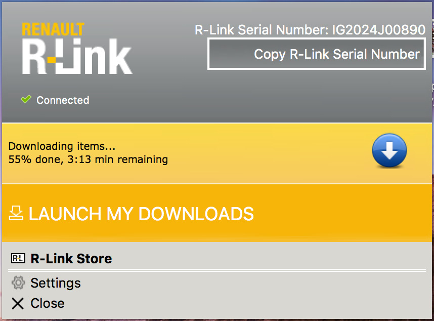 Оновлення прошивки R-Link 11.329 3