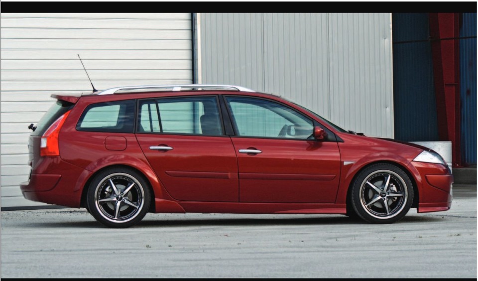 Спойлер Megane II grandtour 3