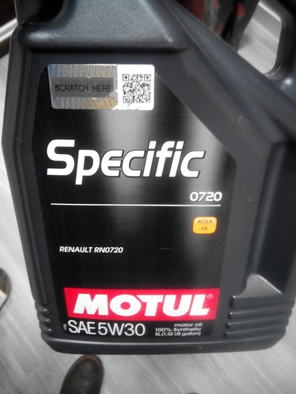 Перехід на Motul 5w30 1