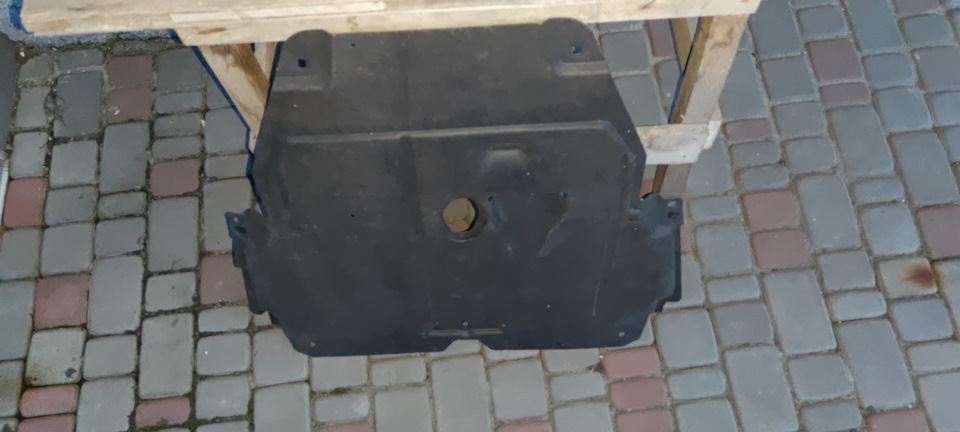 Встановлення захисту двигуна 1