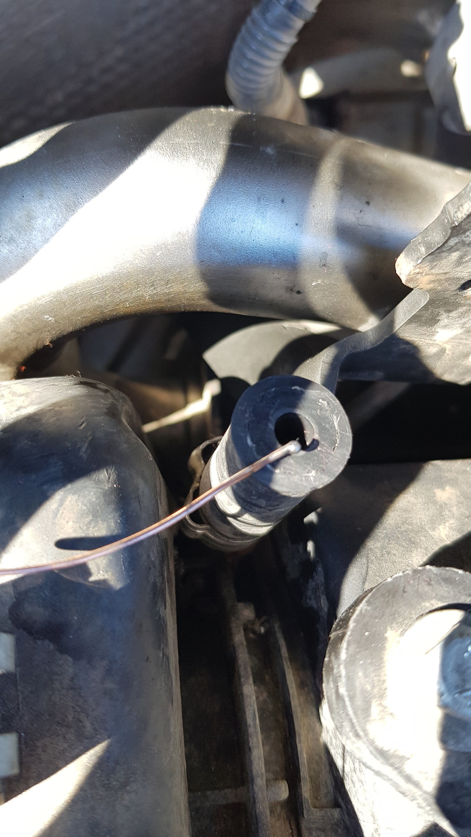 Чистимо трубку. Check injection system і Check anti-pollution system 1