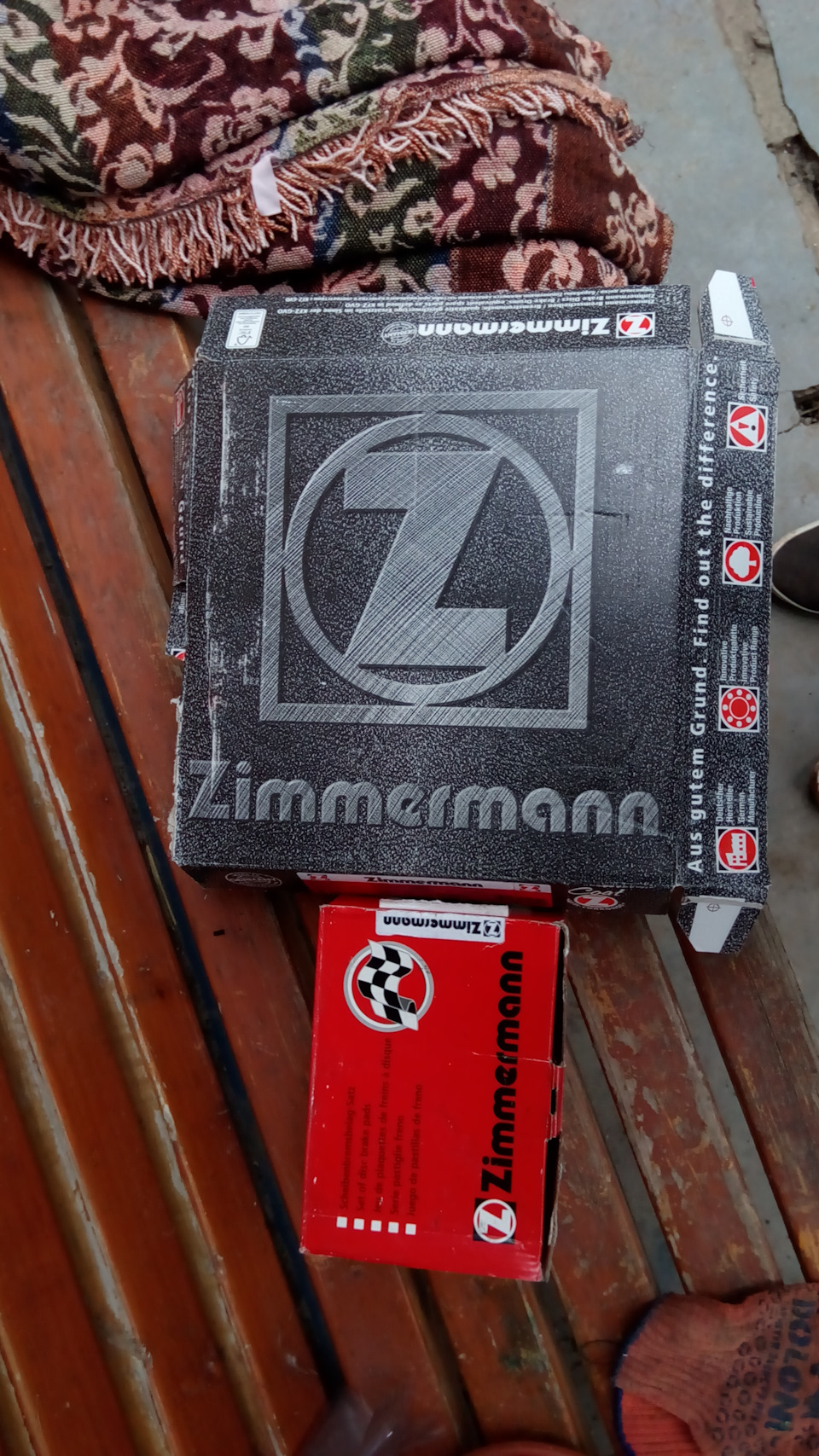Заміна передніх гальмівних дисків та колодок на Otto Zimmermann 1