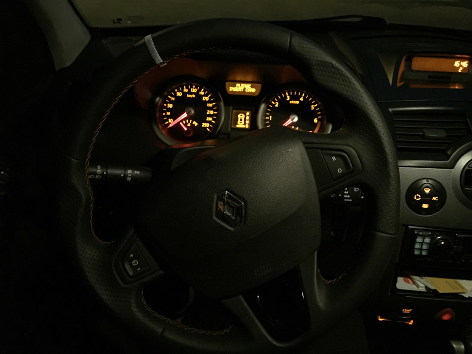 Нове кермо від Megane 3 RS в Megane 2 2