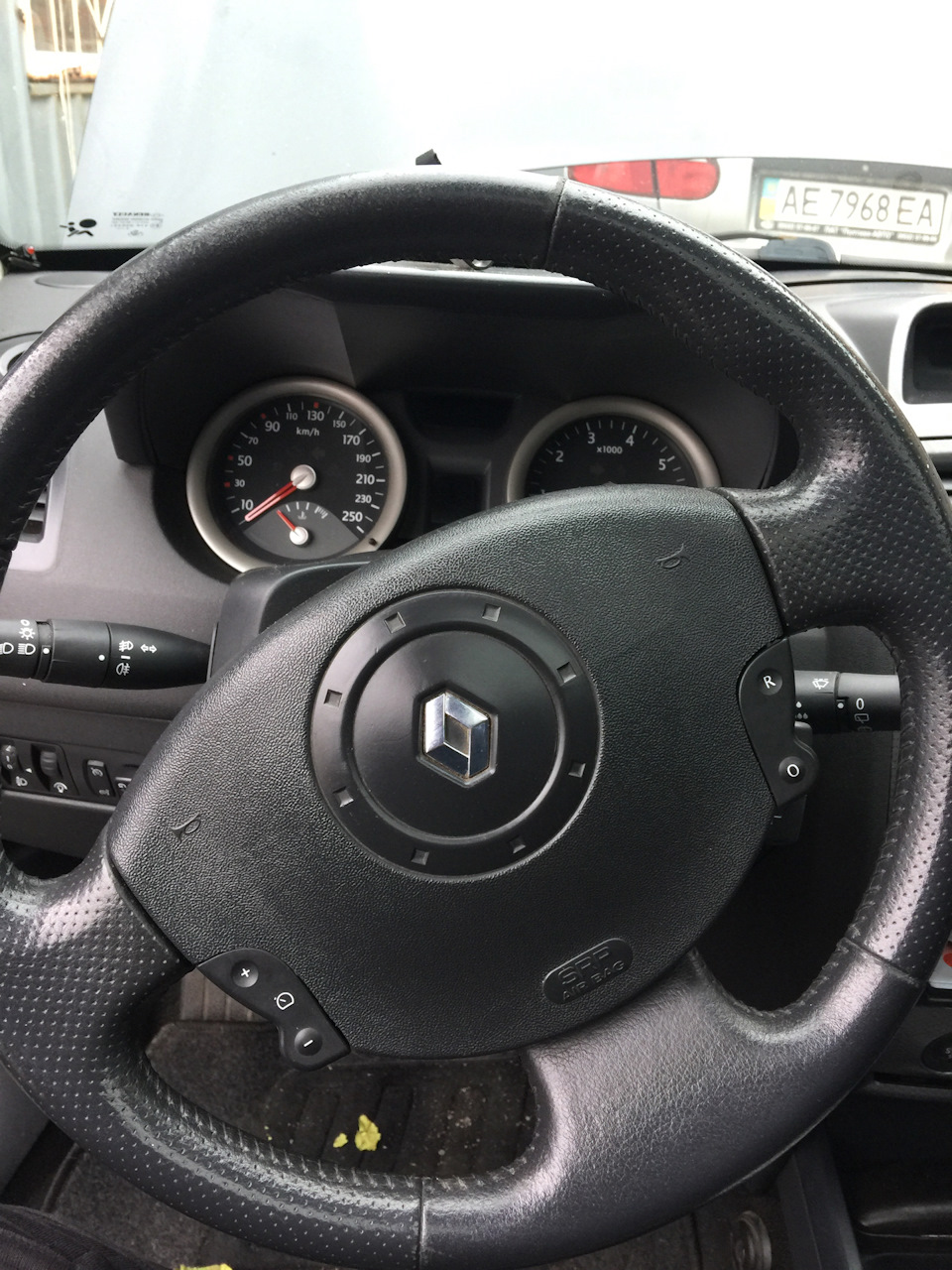 Нове кермо від Megane 3 RS в Megane 2 1