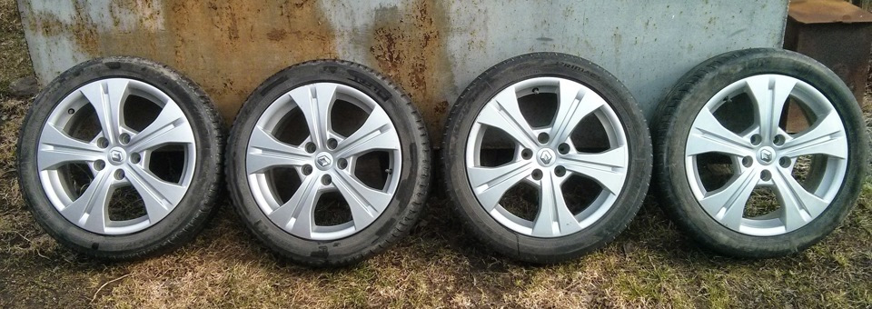 Продам R17 котки з гумою! 1