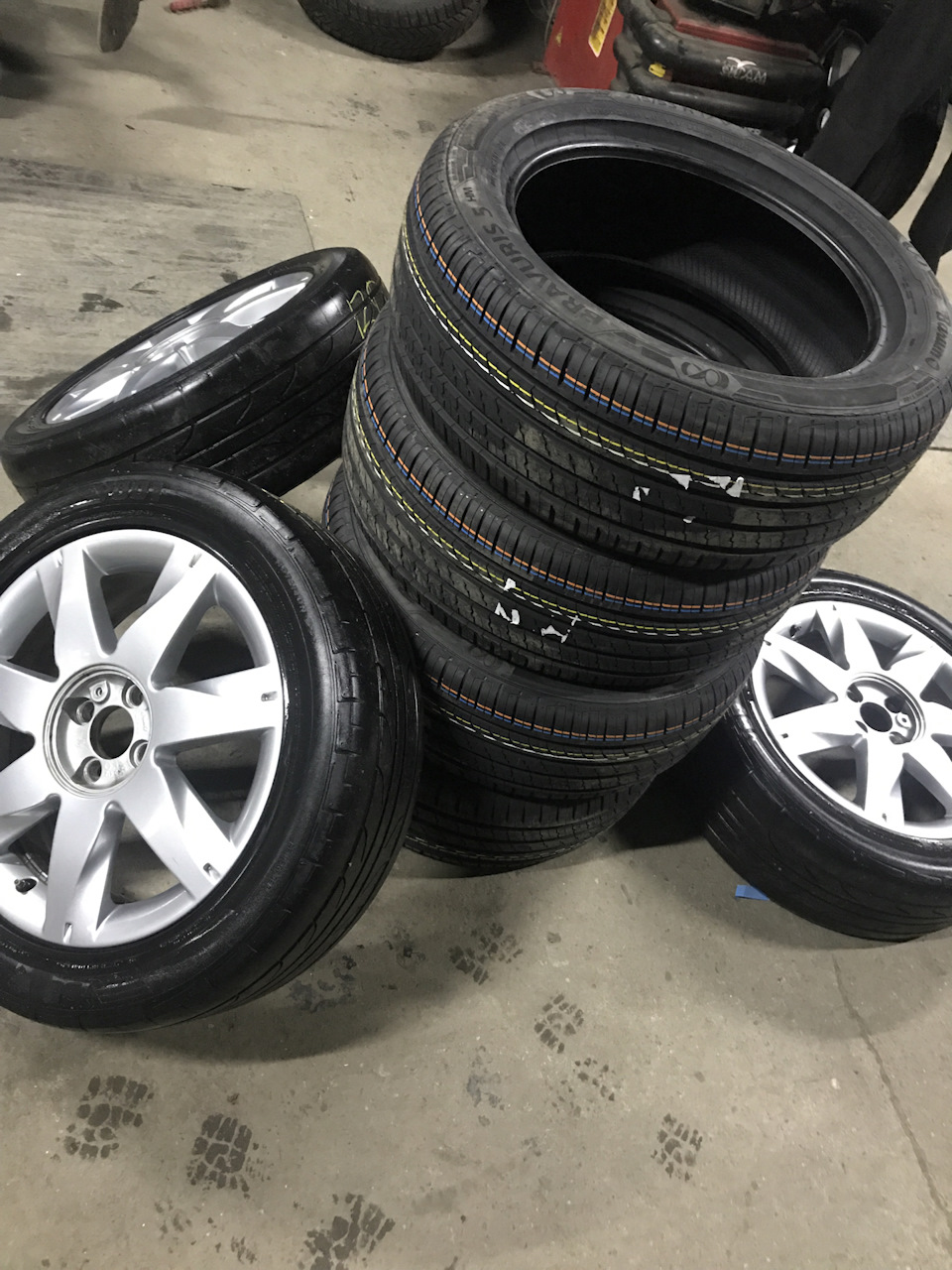 Літня гума 215/55 R17. Покупка. 4