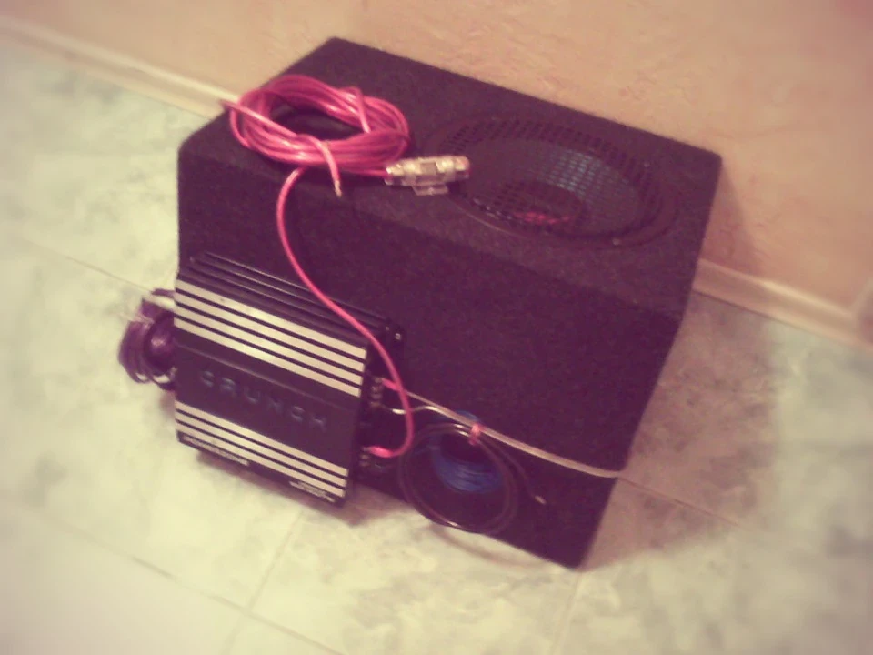 Сабвуфер Prology 10 & підсилювач CRANCH (250-500w) 2 канальний
