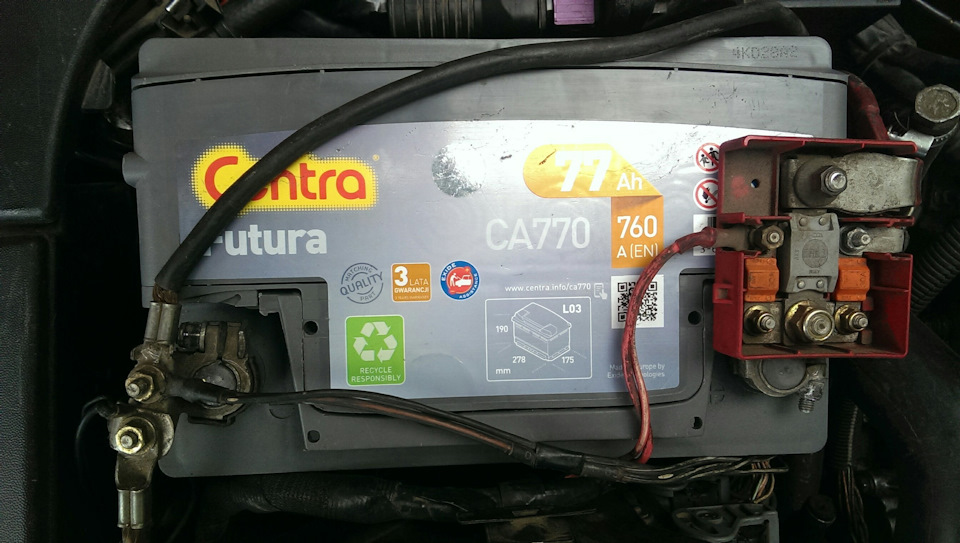 Новий АКБ Centra Futura 77 1