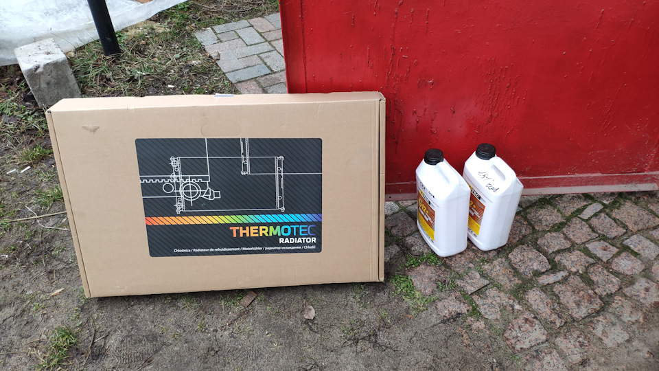 Заміна радіатора Thermotec 1