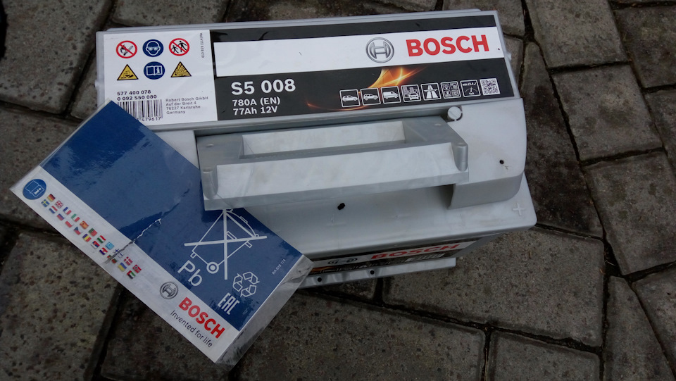 Акумулятор (заміна) BOSCH S5 Новий 5