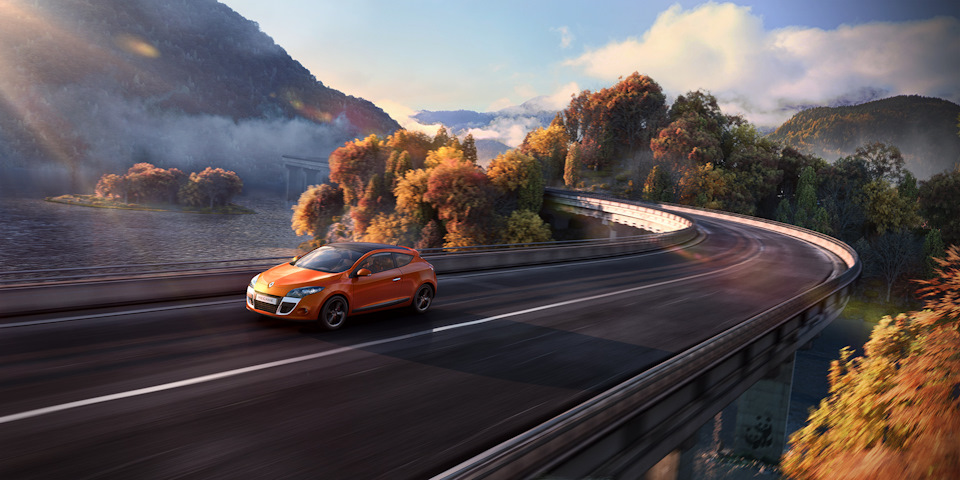 Renault Megane Coupe Print Campaign (fake) 2