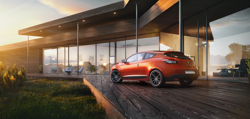Renault Megane Coupe Print Campaign (fake) 1