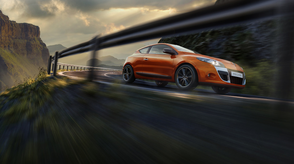 Renault Megane Coupe Print Campaign (fake) 3