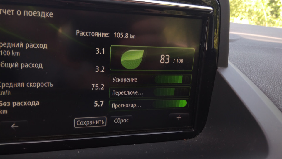 Круїзний витрата 82 км/год 1