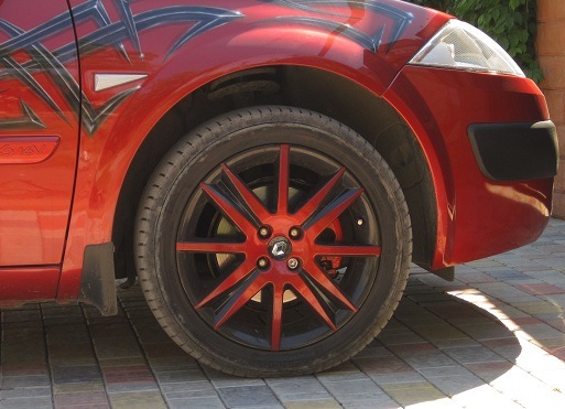 Оригінальні диски R17 Renault Nervasport у кольорі 4