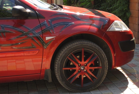 Оригінальні диски R17 Renault Nervasport у кольорі 3