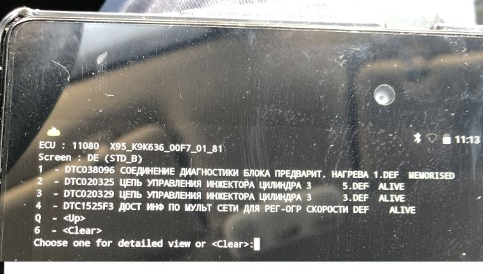 Заміна форсунки 166006212R 2