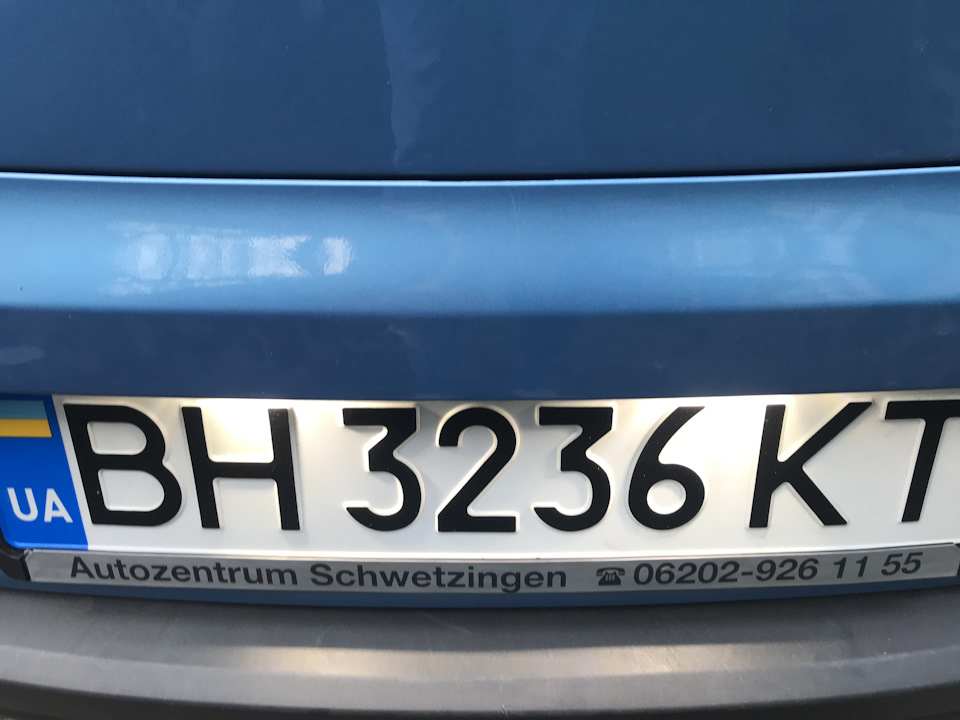 LED підсвічування номера. 2