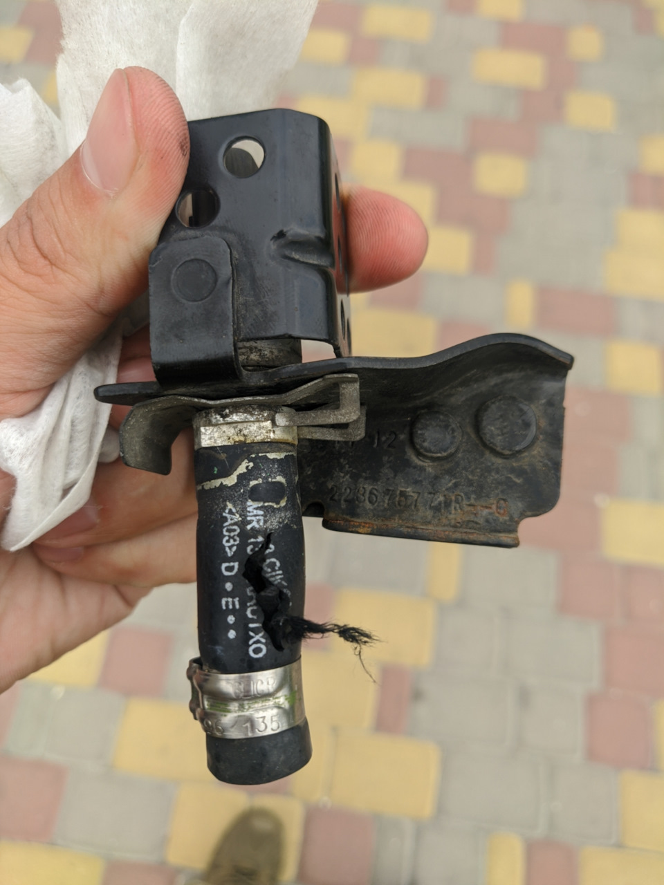 ТО+ заміна трубки тиску на вході в турбіну 5