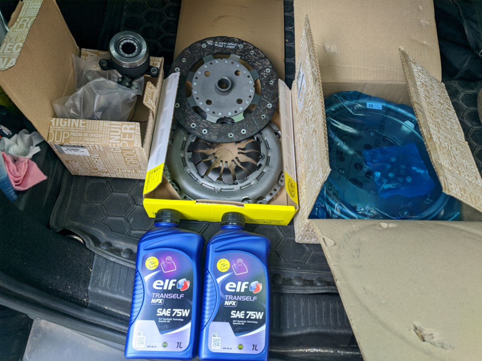 Заміна маховика + очищення EGR 2