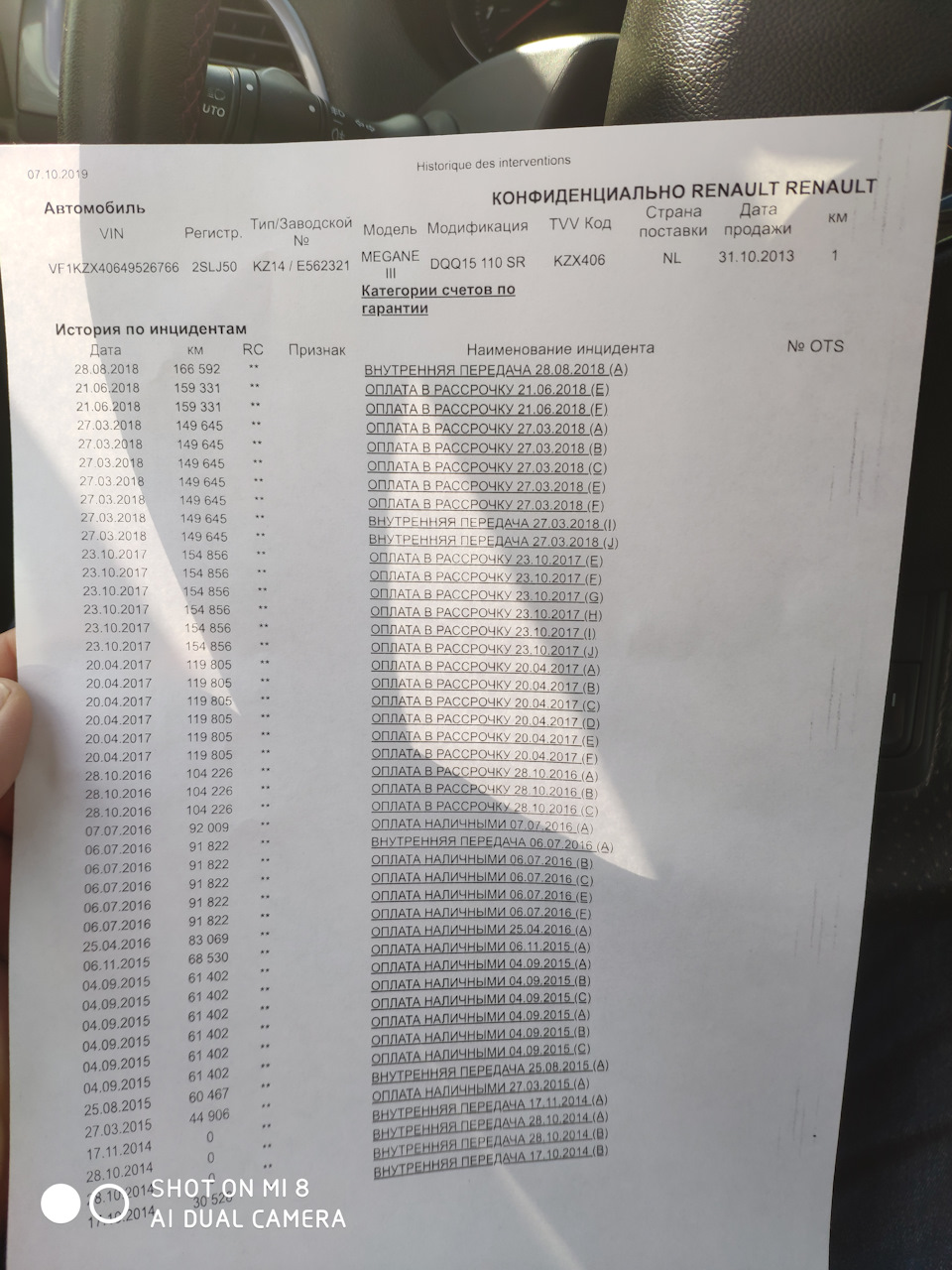 Реальний пробіг GT Line 2