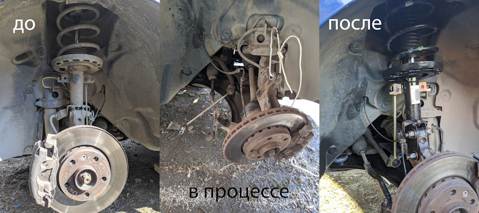 Заміна передньої підвіски 5