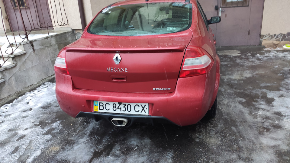 Задній бампер РС3 стиль 3