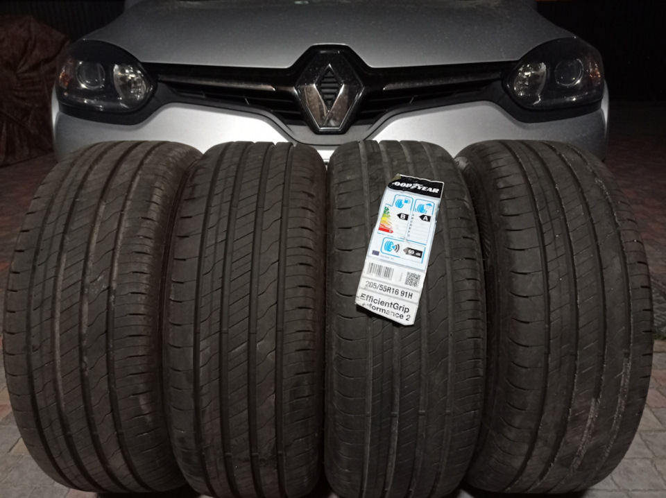 Комплект літньої гуми good year efficientgrip performance 2 1