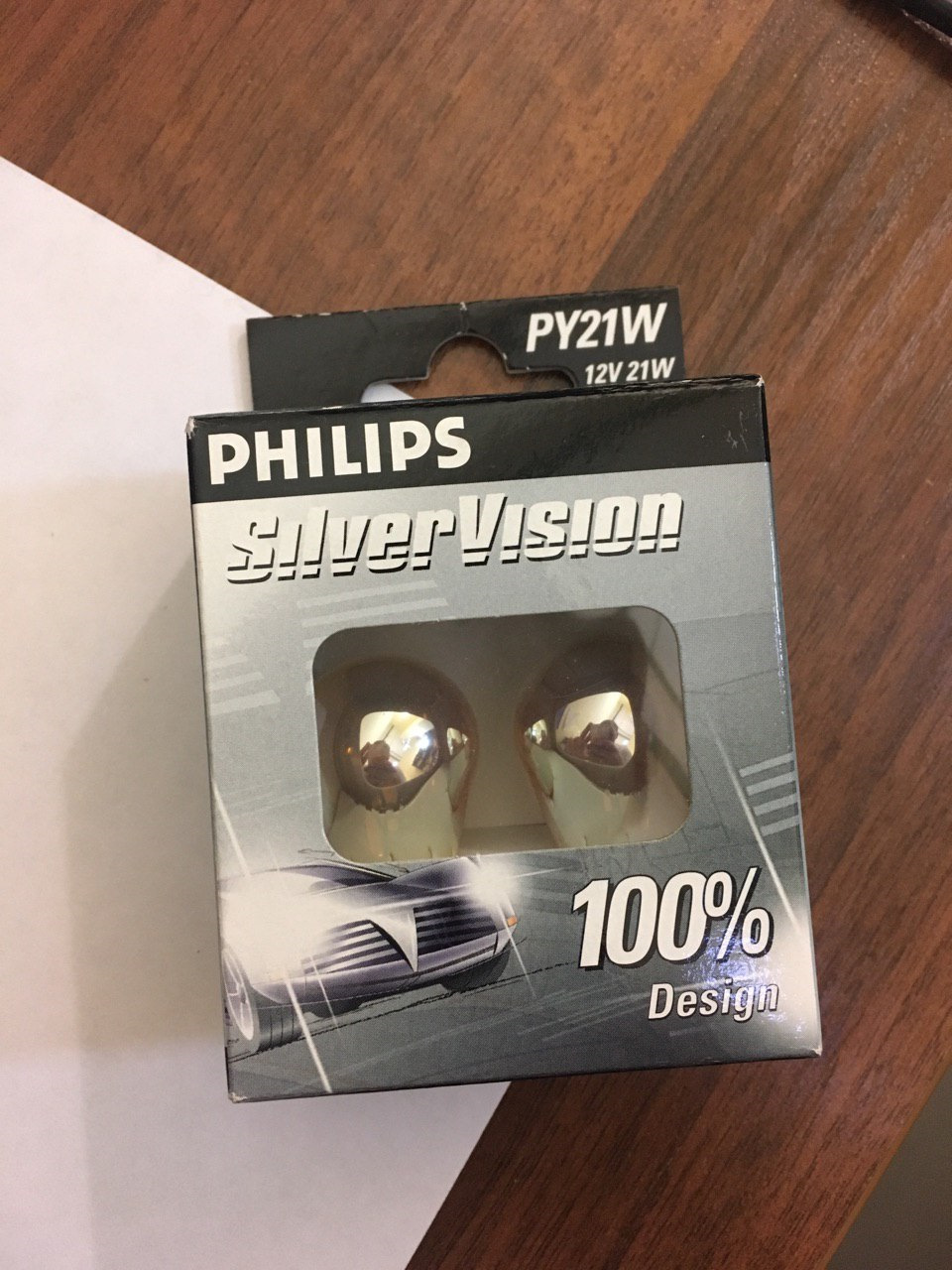 LED DRL Original + Philips PY21W SilverVision у повторювачі. 5