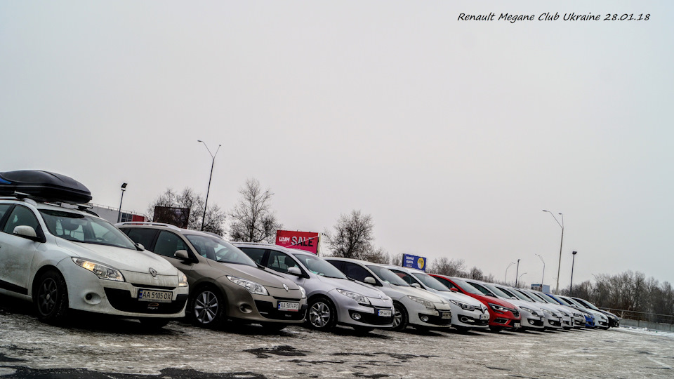 Зустріч клубу Megane club Ukraine 28.01.2018. 2