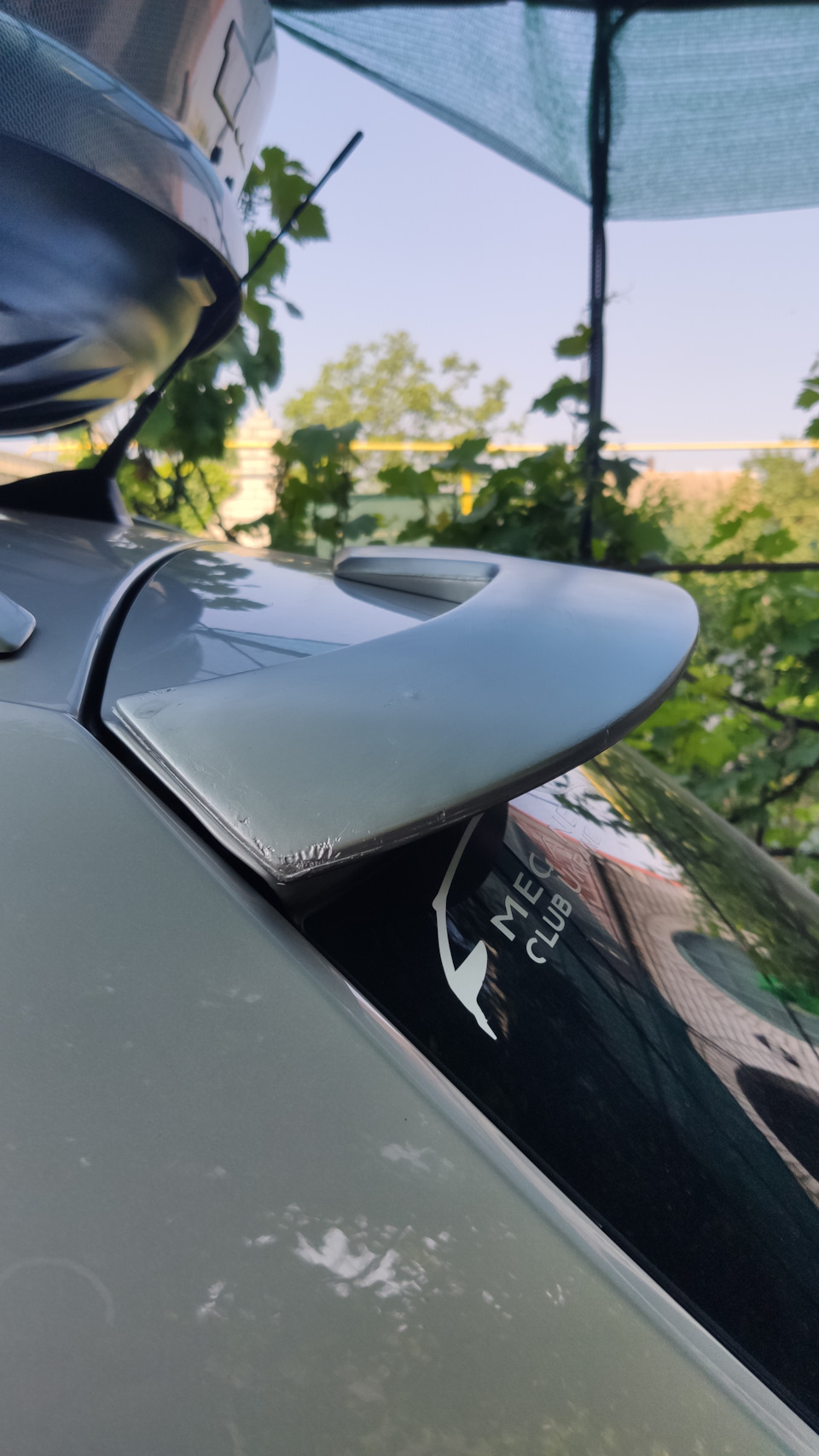 Спойлер Renault Megane 1